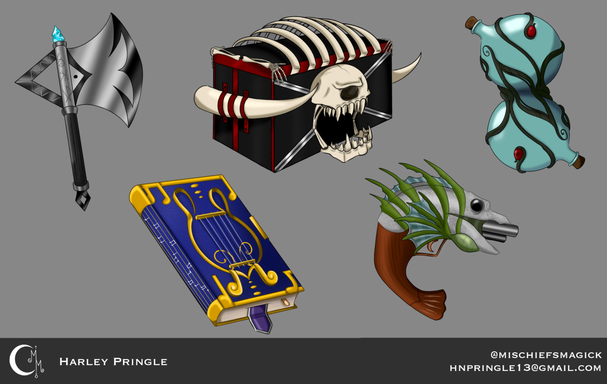 “Fantasy Props”: Final Concepts