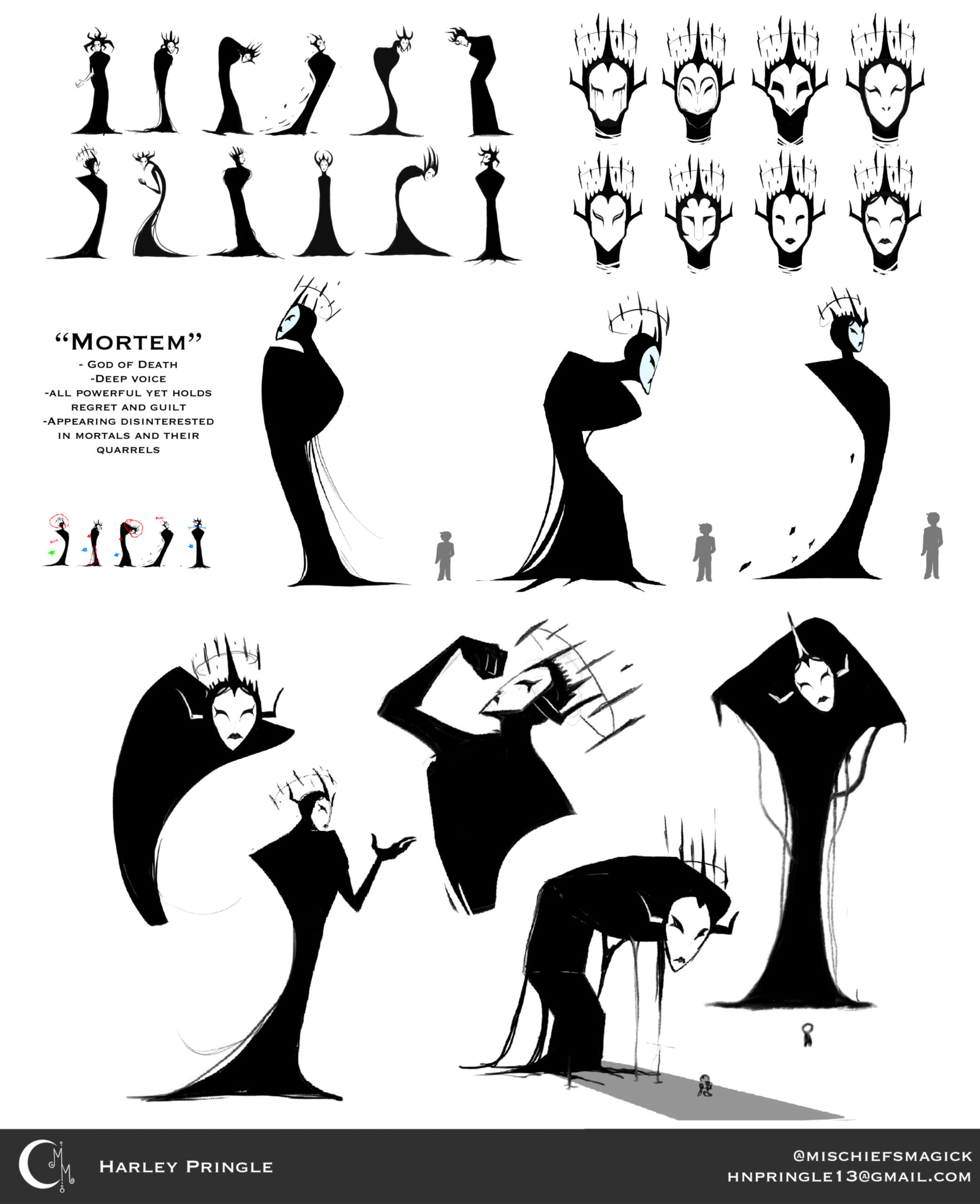 “Mortem”: Thumbnails & Concepts